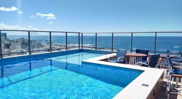 CA107 Q/S Varanda c/ Piscina Rooftop by VLV Stays