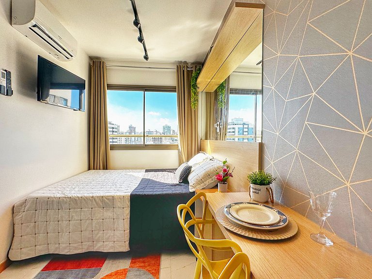 CA909 Studio Boutique Excelente & Piscina Rooftop
