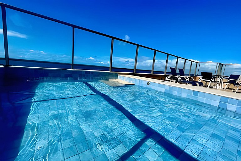 CA107 Q/S Varanda c/ Piscina Rooftop by VLV Stays