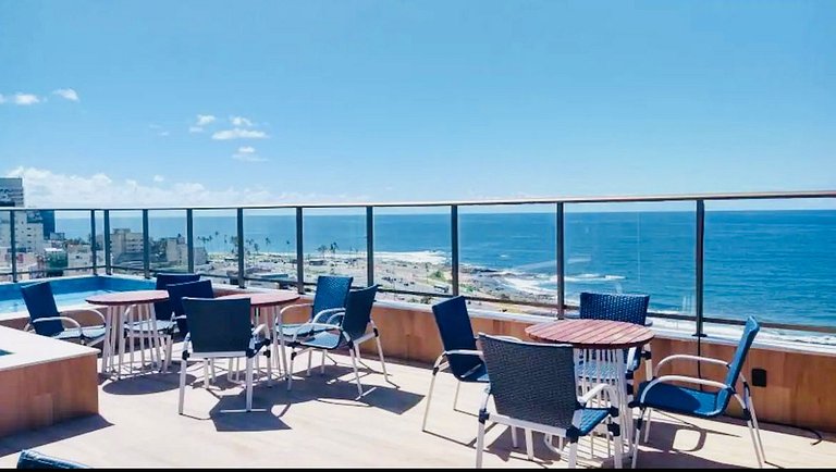 CA107 Q/S Varanda c/ Piscina Rooftop by VLV Stays