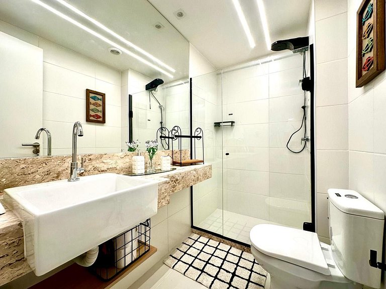 SM412B Studio Design Stella 10 min/aeroporto c/Garagem