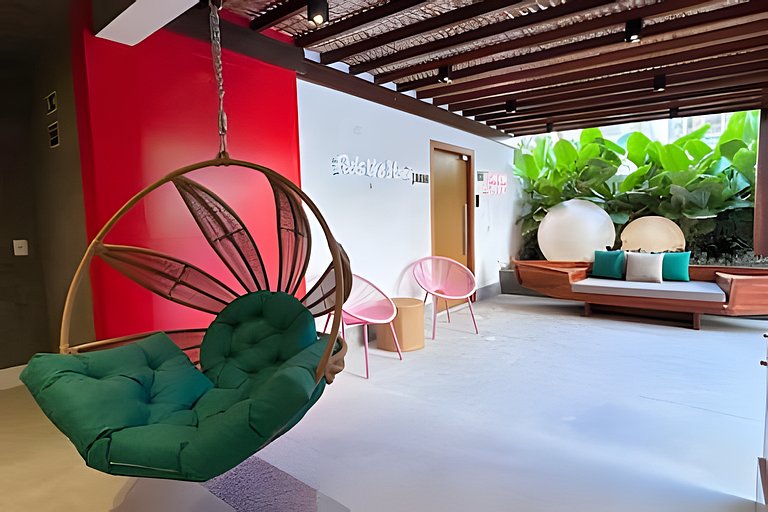 PP1208 Beach+Laundry+Gym by VLV Stays