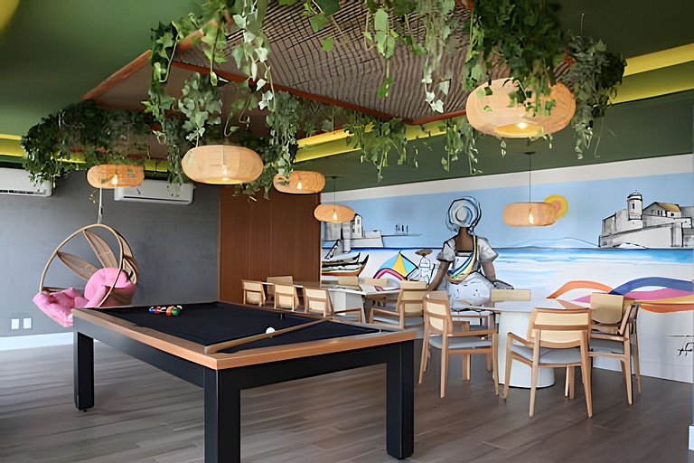 PP1208 Beach+Laundry+Gym by VLV Stays
