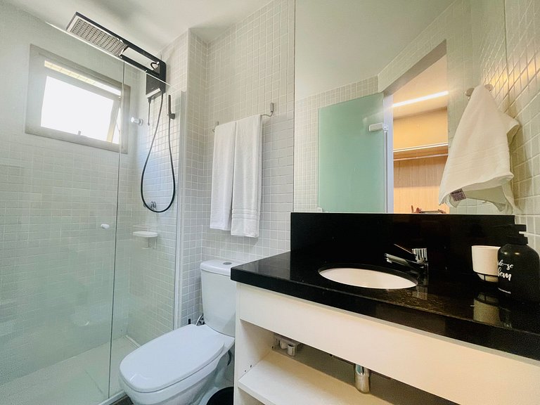 CA208 Studio com piscina no rooftop