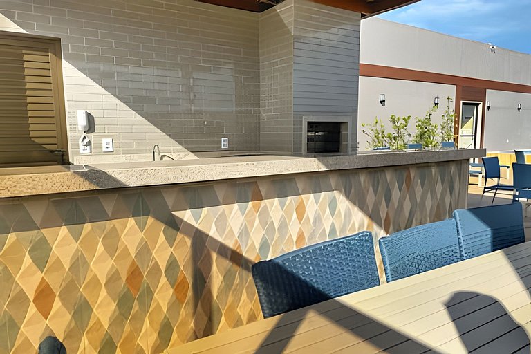 SC530 Studio com varanda e vista mar by VLV Stays