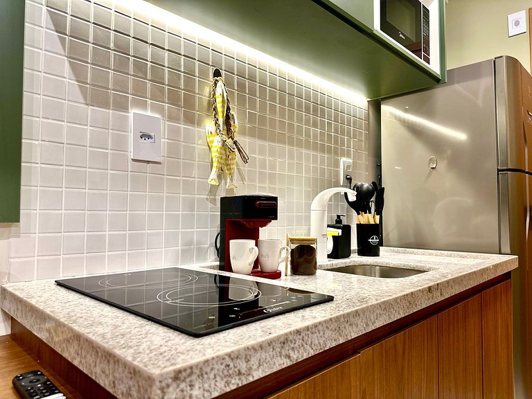 SC123 Aconchego Sol & MAr / Varanda by VLV Stays