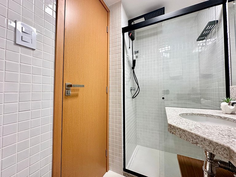 SC123 Aconchego Sol & MAr / Varanda by VLV Stays