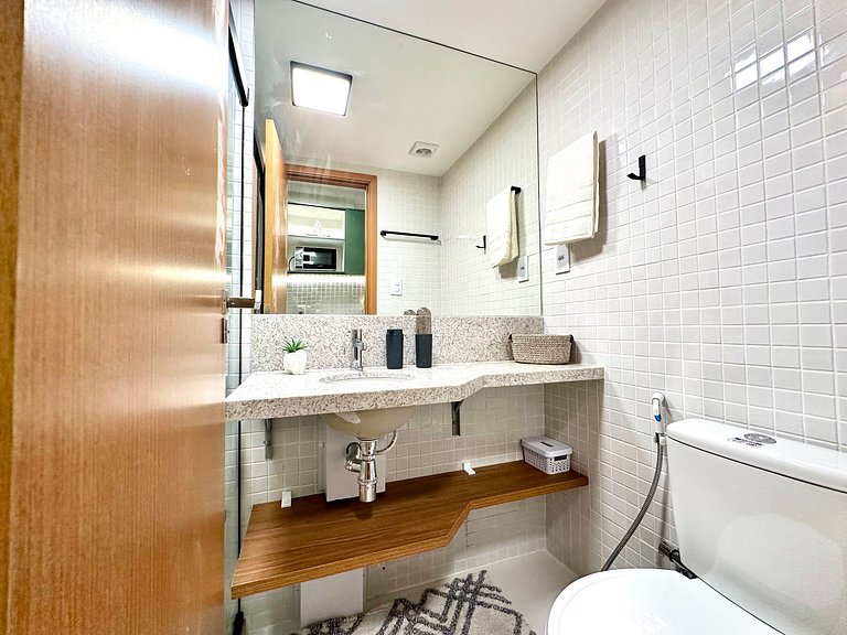 SC123 Aconchego Sol & MAr / Varanda by VLV Stays