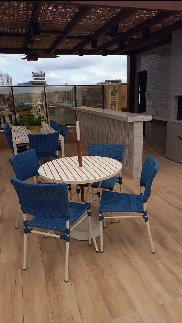 SC123 Aconchego Sol & MAr / Varanda by VLV Stays