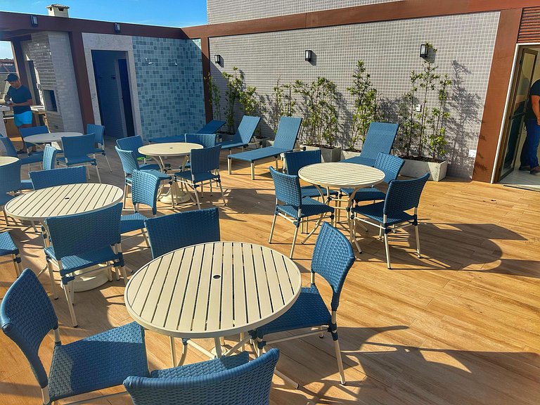 SC123 Aconchego Sol & MAr / Varanda by VLV Stays