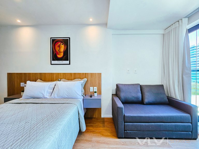 ART429 Studio Vista Livre c/ garagem by VLV Stays