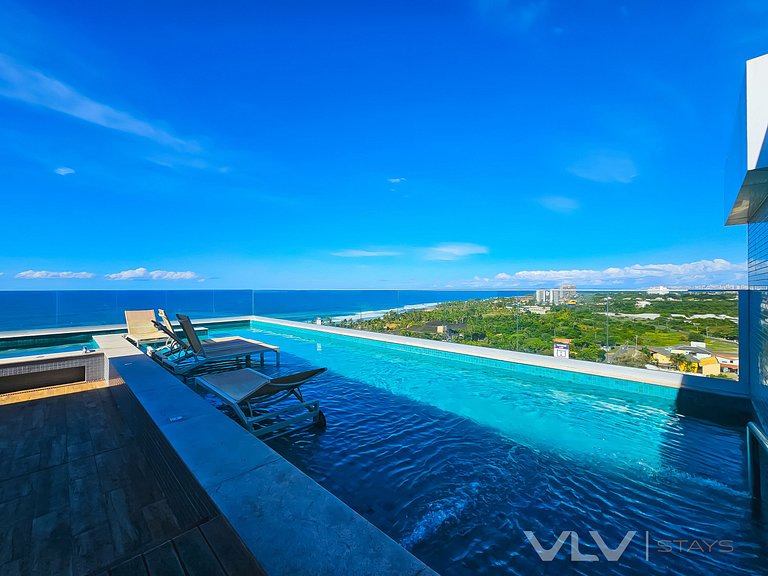 SM812B Studio c/ vista lateral mar e by VLV Stays