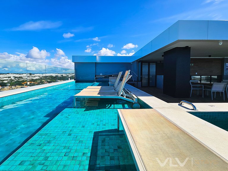 SM812B Studio c/ vista lateral mar e by VLV Stays