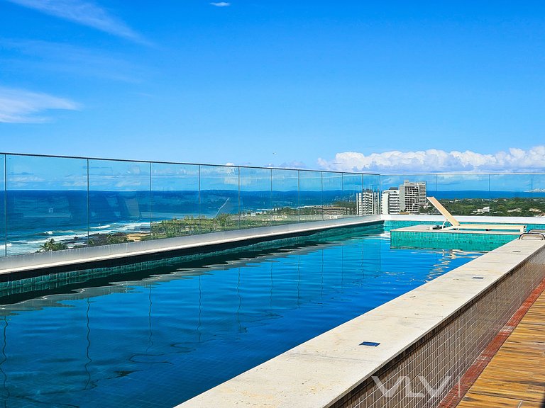 SM812B Studio c/ vista lateral mar e by VLV Stays