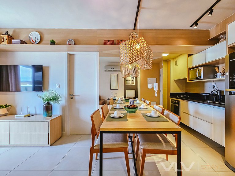SM204 Excelent 2 bedrooms w/ parking by VLV Stays