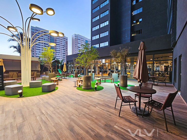 ART835 Vista Incrível, piscinar rooftop c/garagem