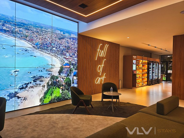 ART440 Studio com vista parcial do mar by VLV Stays