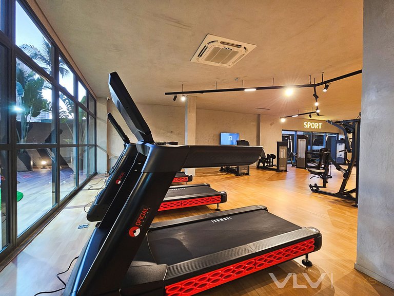 ART127 Stylish Studio with Panoramic Rooftop Pool