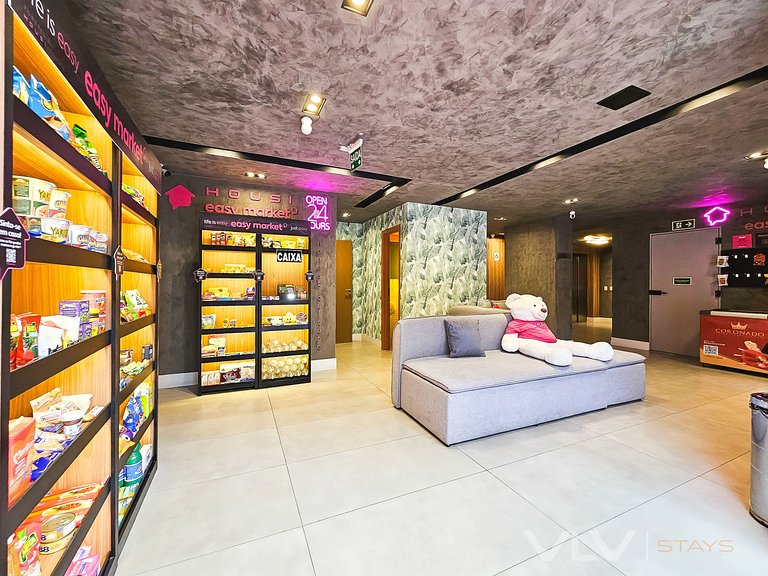 PP208 Quarto e Sala na melhor localização