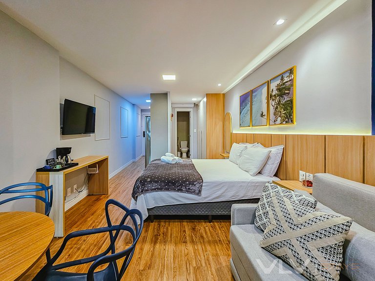 ART829 Deslumbrante Studio c/garagem by VLV Stays