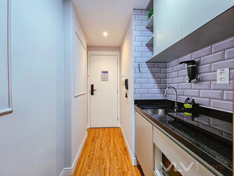 ART829 Deslumbrante Studio c/garagem by VLV Stays