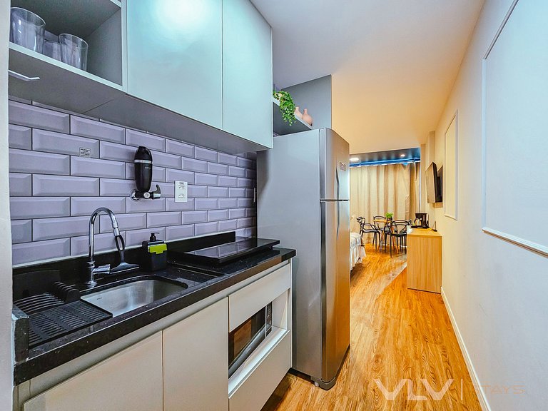 ART829 Deslumbrante Studio c/garagem by VLV Stays