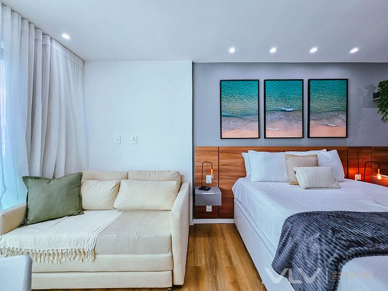 ART623 Studio completo com garagem