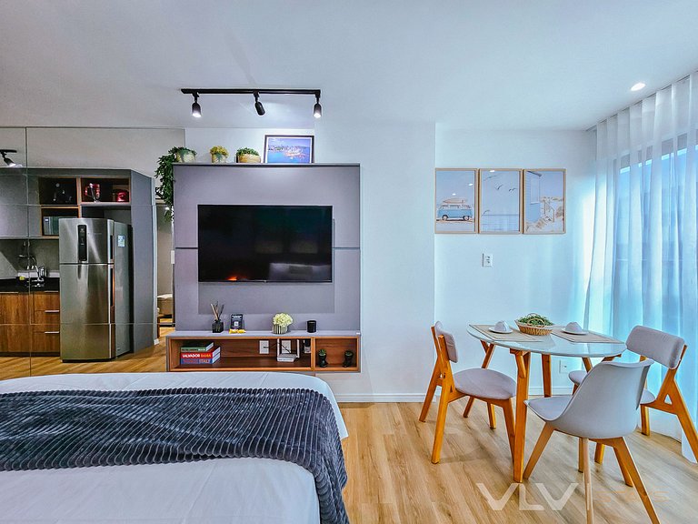 ART623 Studio completo com garagem