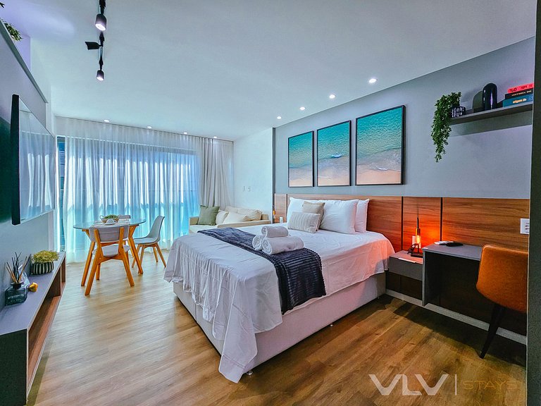 ART623 Studio completo com garagem