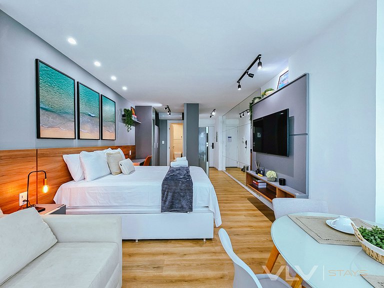 ART623 Studio completo com garagem