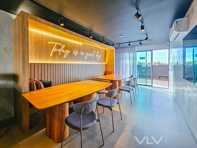 ART402 Studio com cozinha e studio no rooftop