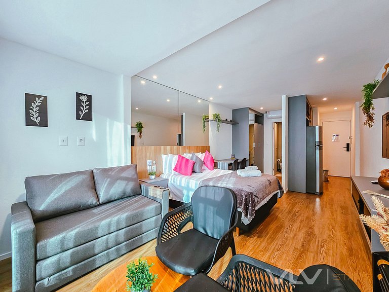 ART632 Studio no melhor rooftop by VLV Stays