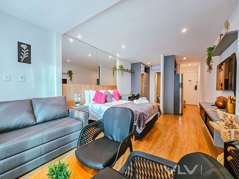 ART632 Studio no melhor rooftop by VLV Stays