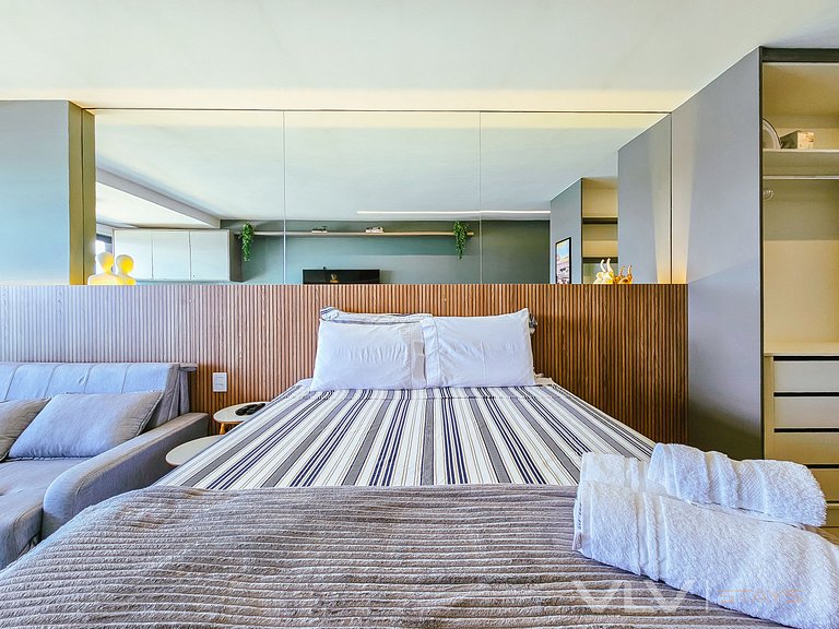 ART916 Perfeito Vista Mar c/ garagem by VLV Stays