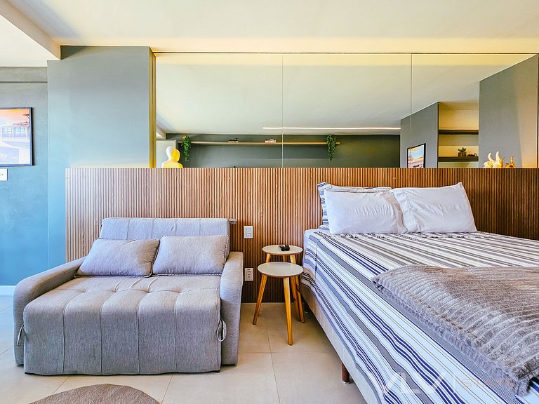 ART916 Perfeito Vista Mar c/ garagem by VLV Stays