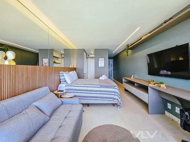 ART916 Perfeito Vista Mar c/ garagem by VLV Stays