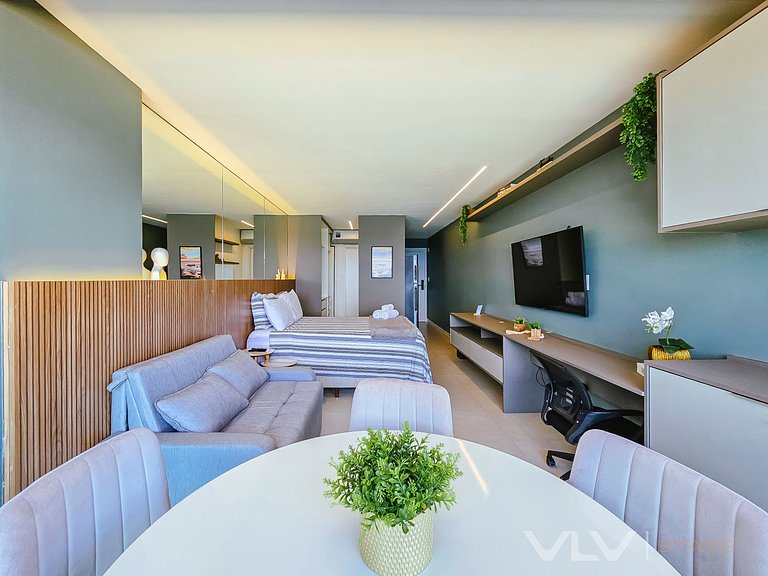 ART916 Perfeito Vista Mar c/ garagem by VLV Stays