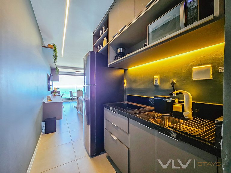 ART916 Perfeito Vista Mar c/ garagem by VLV Stays