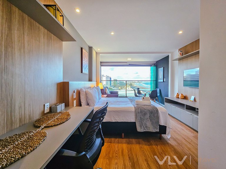 ART835 Vista Incrível, piscinar rooftop c/garagem