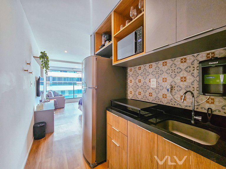 ART221 Stunning Studio w/parking by VLV Stays