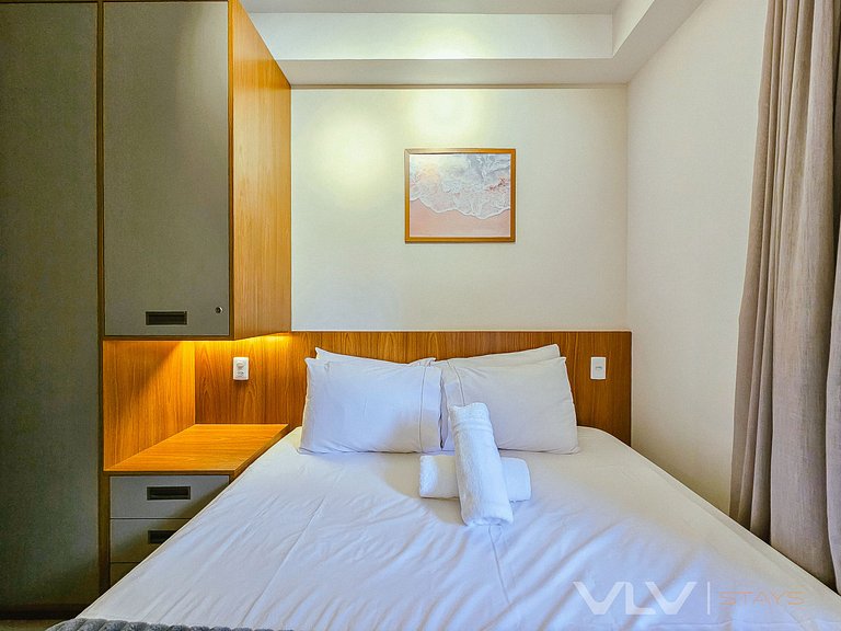 PP208 Quarto e Sala na melhor localização