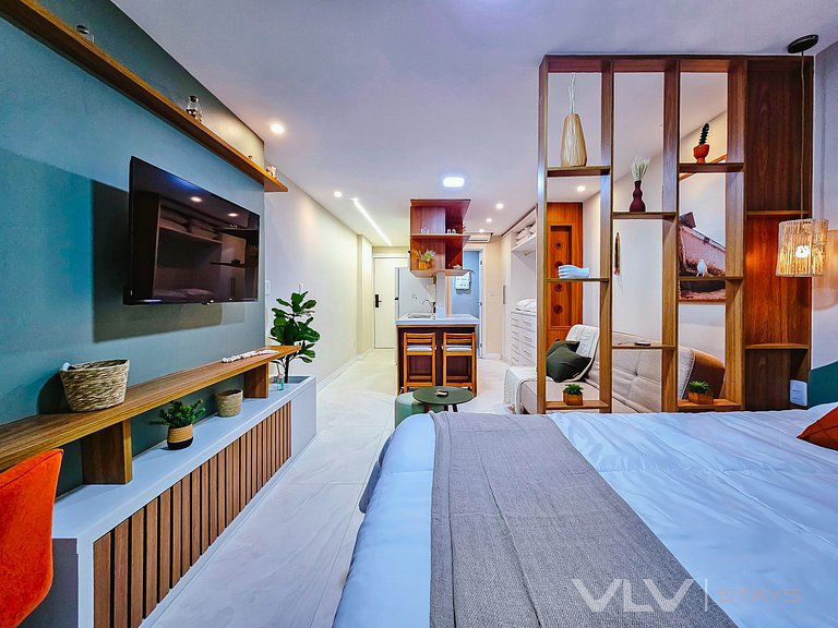 ART231 Rooftop beira-mar de Salvador by VLV Stays