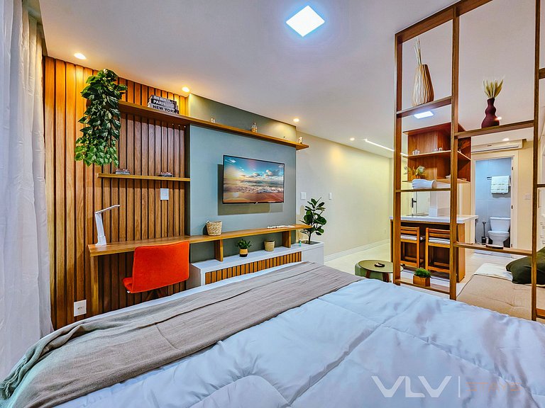 ART231 Rooftop beira-mar de Salvador by VLV Stays