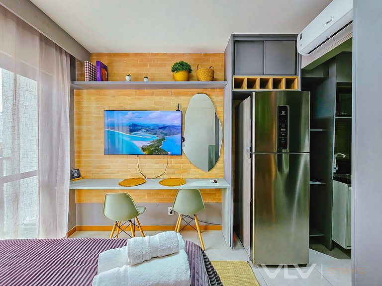 PP505 Studio Sal & Mar - 5min a pé da praia