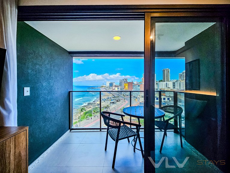 Spot605 Studio com varanda vista mar by VLV Stays