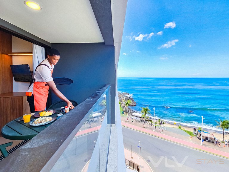 Spot605 Studio com varanda vista mar by VLV Stays