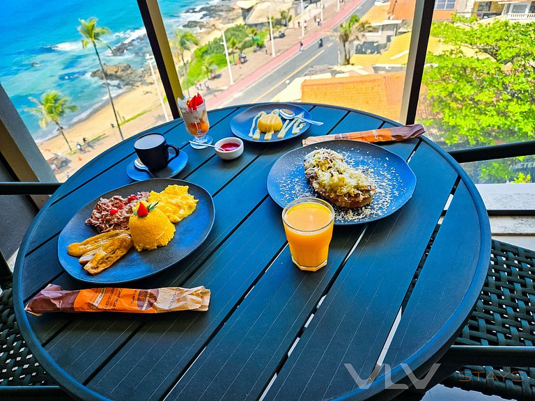 Spot605 Studio com varanda vista mar by VLV Stays