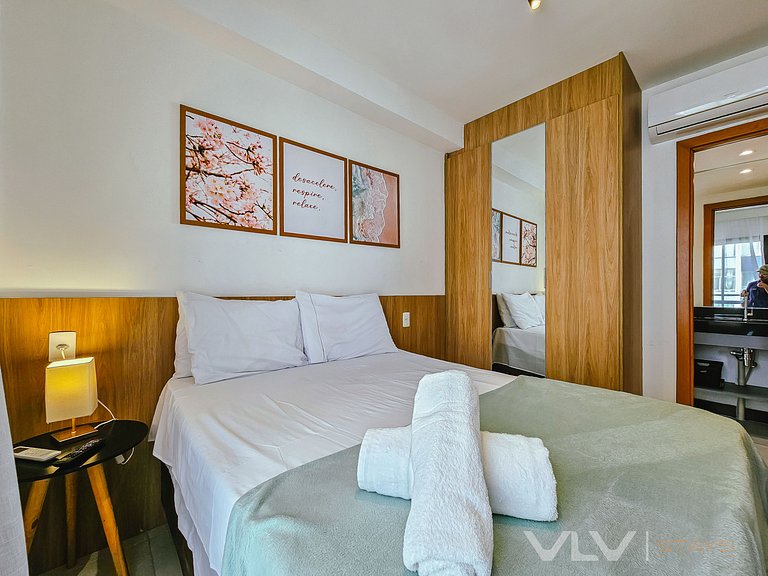 PP 307 Apê Sombra Boa - 5min Praia Porto Barra