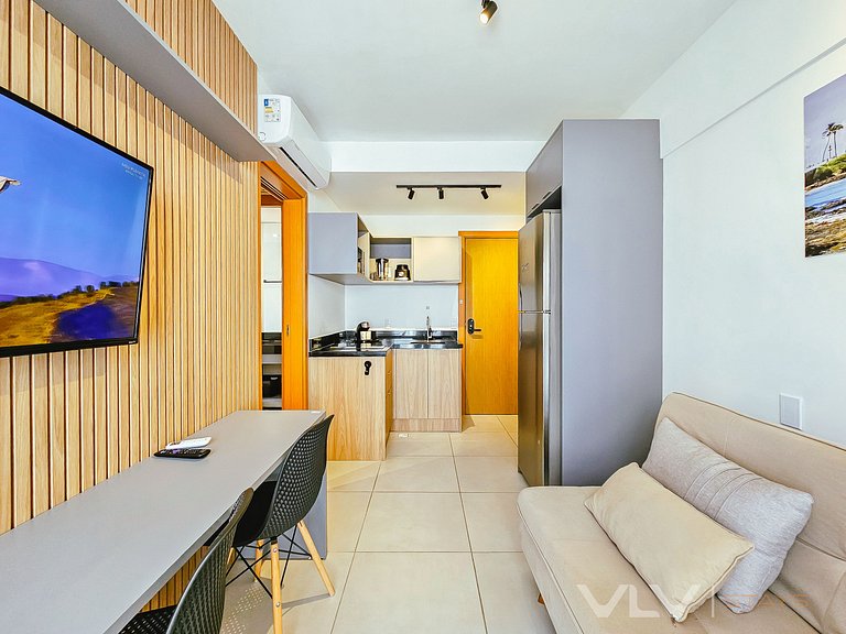 PP 307 Apê Sombra Boa - 5min Praia Porto Barra