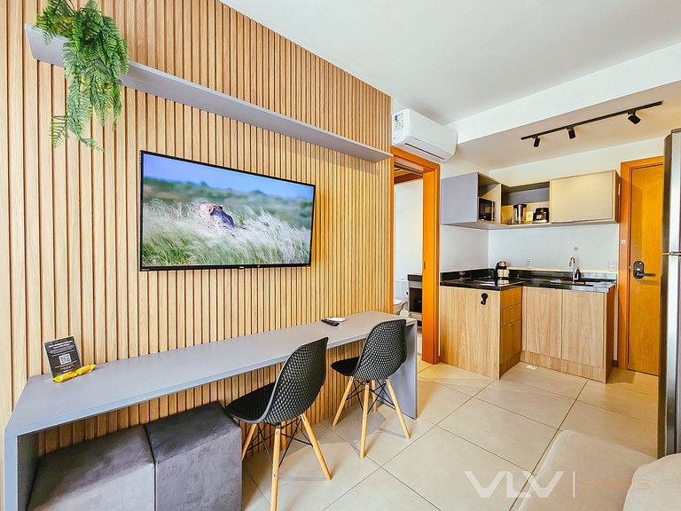 PP 307 Apê Sombra Boa - 5min Praia Porto Barra